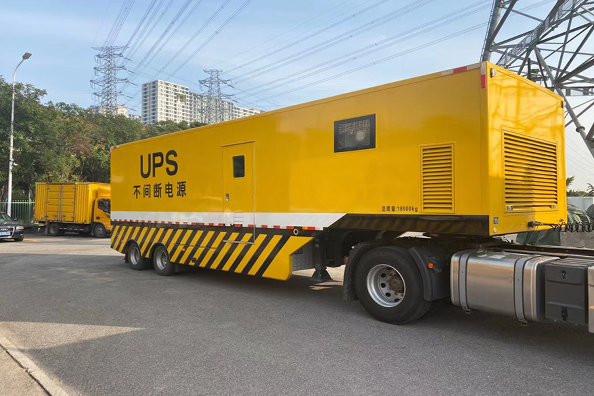 苏尼特右发电机租赁施工现场